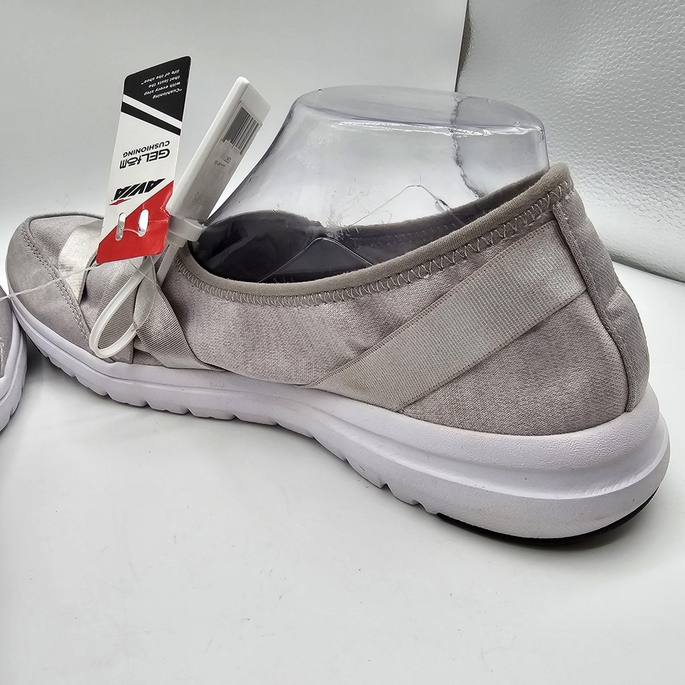 Avia Shoes Womens Size 10 Gray GELfom Cushioning Slip On Flats AVI-AURA Comfort - Picture 6 of 12